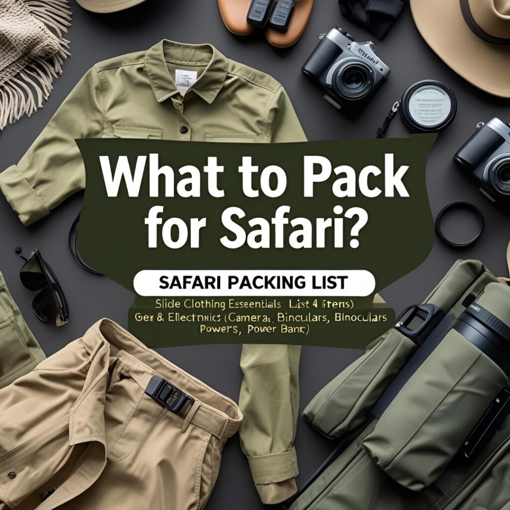 African safari packing List: What to Pack for Kenya 2026